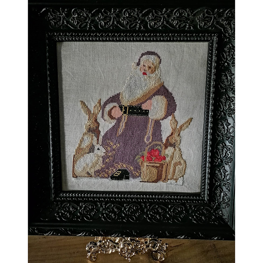 (image for) Upcoming Release: Twin Peak Santa 2025 Cross Stitch Chart